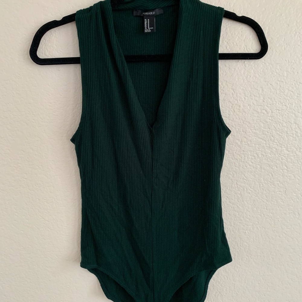 Dark green onesie
